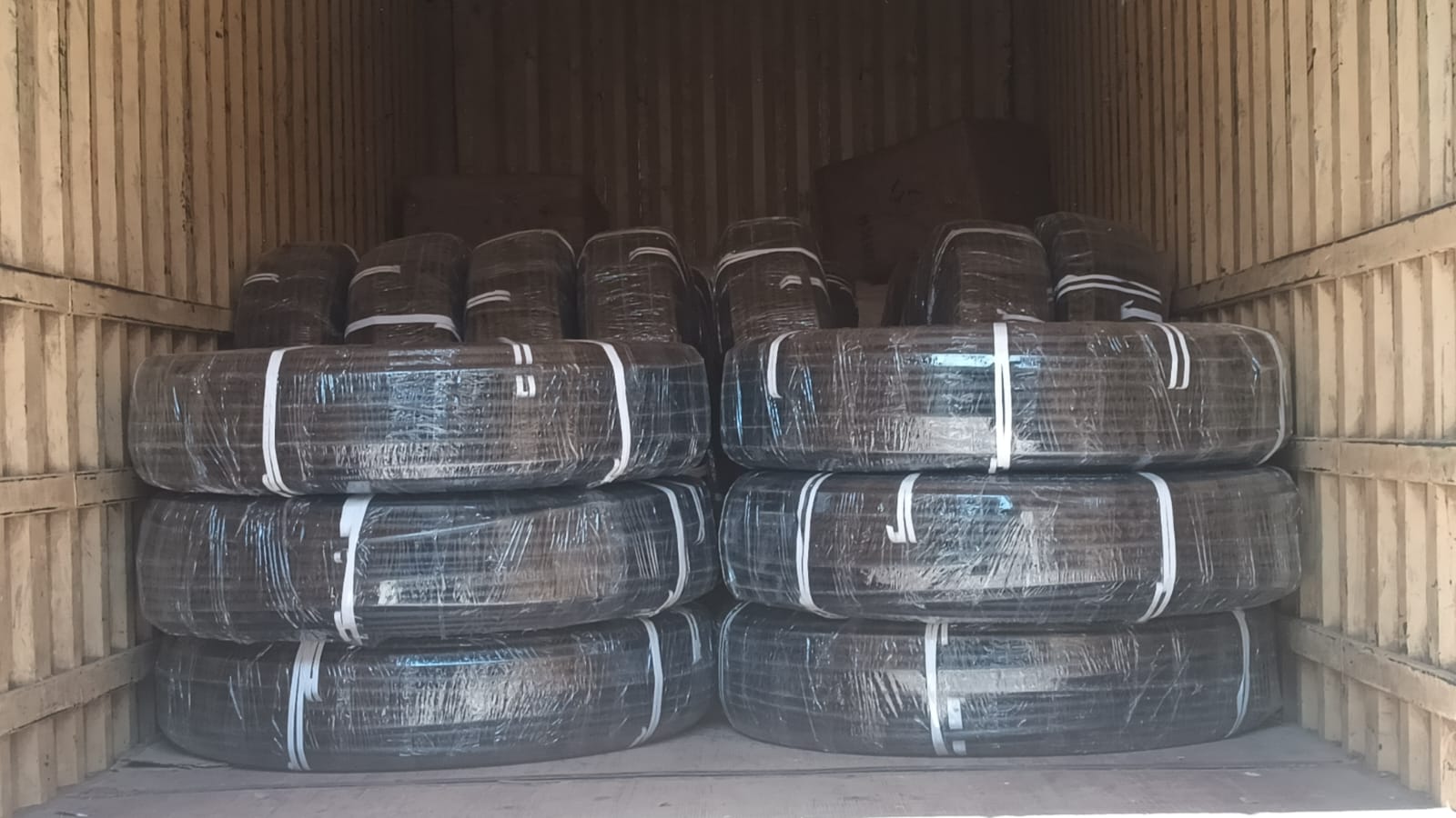 Water sprinklers using HDPE pipes